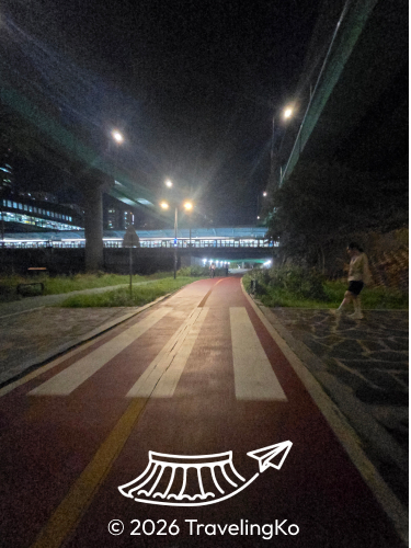 Well-lit Dorim underpass