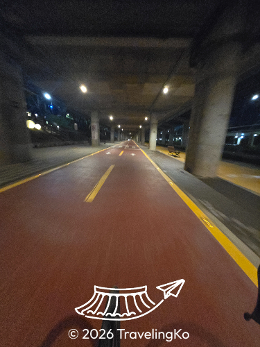 Dorim River path layout